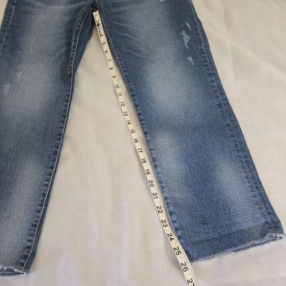 Lot 2 Men's Slim Straight Leg Jeans Abercrombie B&W Size 30 XL - Picture 7 of 8